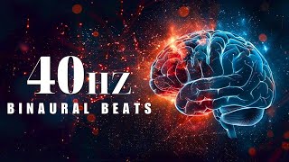 40Hz Binaural Beats, Unlock Your Mind's Potential, Optimize Your Brainpower, Enhance Concentration