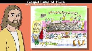 Reflection for Children | Gospel Luke 14 15-24   | 5 November 2024