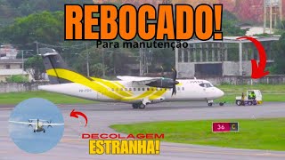 Imagens do ATR-72 e ATR-42 da Voepass no Aeroporto do Recife.