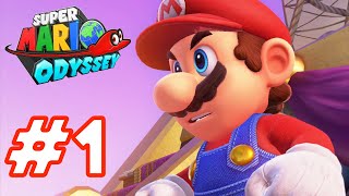 SUPER MARIO ODYSSEY Part 1 - Cap Kingdom & Cascade Kingdom