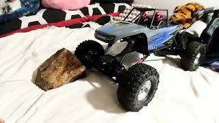 Tire Grip Test RedCat Danchee Ridgerock RC Rock Crawler