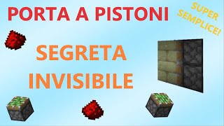 [1.20+] PORTA AUTOMATICA INVISIBILE a PISTONI - SUPER SEMPLICE!