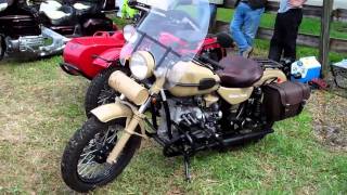 Urals at Daytona Bike Week 2011 Sidecar Day Show