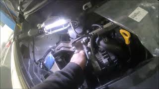 kia rio how to change axillary belt