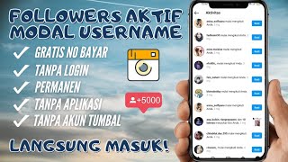 Super Cepat! Cara Menambah Followers Instagram Gratis Terbaru Tanpa Akun Tumbal