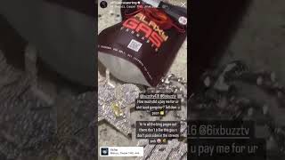 Casper seen with 6ixbuzz chain allegedly robbed by lococity 👀