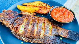 Grilled Tilapia Fish Recipe | Easy To make Grilled Fish Recipe | Tilapia Recipe