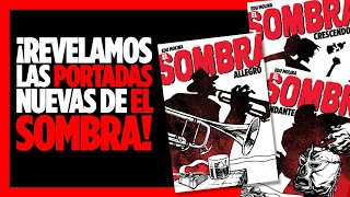 EL SOMBRA: ¡Mira las portadas de la trilogía de NOVELAS GRÁFICAS de Edu Molina!