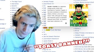 xQc React Disguised Toast Ban