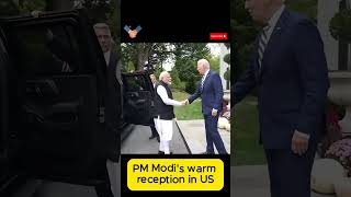 🇮🇳 🇺🇸 🤝 PM Modi's Grand Welcome in the US by President Joe Biden!