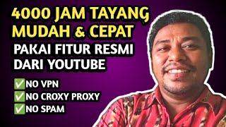 cara kejar jam tayang youtube tanpa vpn dan croxy proxy @TutorialKhususYoutuberPemula @Tutorial_YouTube_Indonesia