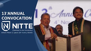 Nitte DU's 13th Annual Convocation