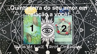 🧙🏻‍♂️Quinta-Feira do seu amor♥️ em relação a você!#tarotonline #espiritualidade ✨✨✨✨✨✨✨