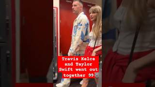 Taylor Swift and Travis Kelce spotted together 👀 #taylorswift #traviskelce #shorts