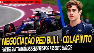 'NEGOCIAÇÃO SENSÍVEL' ENTRE COLAPINTO E RED BULL / PUNIÇÃO DE MAX / MOTOGP / ALONSO / FERRARI