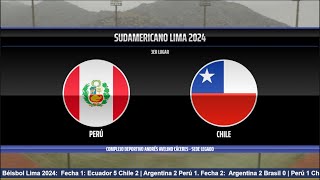 PERÚ VS. CHILE | 3ER LUGAR | SUDAMERICANO LIMA 2024