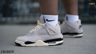 A MA MANIERE x AIR JORDAN 4 "WHILE YOU WERE SLEEPING" | REVIEW, SIZING, & ON-FOOT