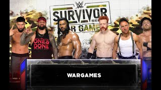 WWE 2K23 | The Bloodline vs Brawling Brutes War Games | 2023