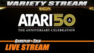 Atari 50: The Anniversary Celebration (variety stream) | Gameplay and Talk Live Stream #436