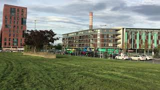 360 Degree view of Ballymun in Dublin IRELAND