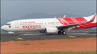 Full closeup takeoff view from Calicut International Airport | Air India Express | HD | Flight spot