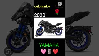 The Evolution of Yamaha (2000~2023) #shorts #evolution #bikelover #youtubeshorts #yamahabike