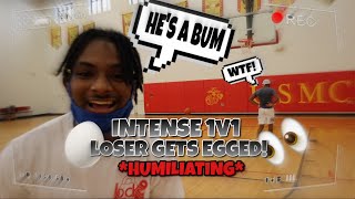 INTENSE 1v1...loser gets EGGED *humiliating*