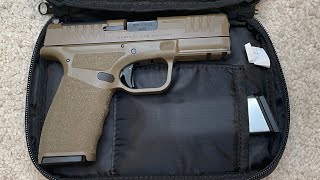 Springfield Hellcat Pro FDE Tan: First Shots, Likes & Dislikes (Range Footage)