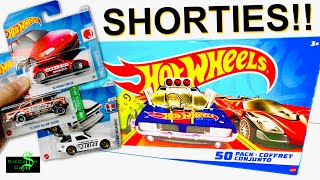 Hot Wheels AMAZON 50 Pack - Short Card & “Let’s Race” Overload! Honda Civic - Mercedes - 55 Gasser