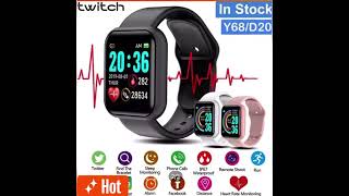 D20 Bluetooth Smart Watch Men Waterproof Sport Fitness Tracker Smart Bracelet Blood