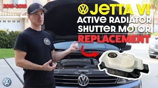 Volkswagen Jetta VI Active Grill/Shutter Motor Replacement - 2015 to 2018 (Error Code P05A0)