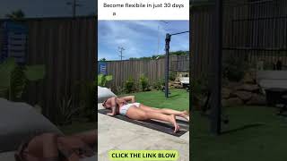 want to become flexible these splits help you and will help in weight  loss