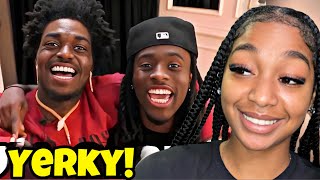 Yak Not Playin 😳 BbyLon Reacts to Kodak Black & Kai Cenat Full Stream