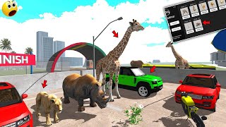 Indian Bike Driving 3d New Update |Range Rover + Rino + Giraffe Cheat code in Indian bike driving 3d