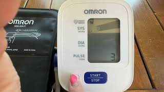 OMRON Bronze Blood Pressure Monitor Review