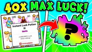 WHAT WILL 43 MAX LUCK POTIONS GET YOU In PETS GO!