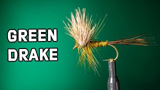 Green Drake Fly Pattern | Fly Tying Tutorial