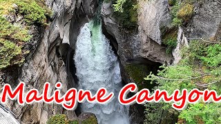 Maligne Canyon Hiking Tour In Jasper National Park Alberta Canada / Top Things To Do In Jasper