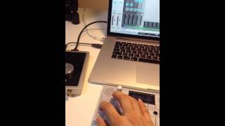 Logic pro with OP-1 by teenage engineering