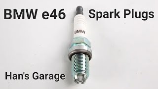 BMW e46 spark plugs replacement