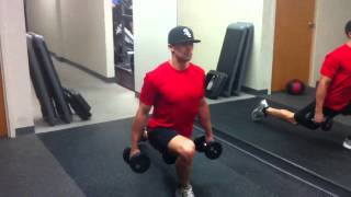 Split Squat - Feet Flat