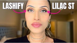 LASHIFY VS LILAC st DIY Lash Extensions | Which Lasted Longer? Application Tips