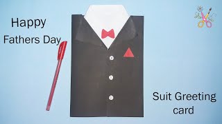 Suit greeting Card | DIY Father's Day Card |Art And Craft forever