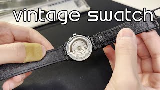 I BOUGHT A RARE OLD WATCH - Swatch Automatic Original - 1991 - Black