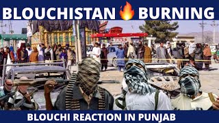 WHY IS BLOUCHISTAN BURNING 🔥 | BLOUCHI IN PUNJAB | BLOUCHI PUBLIC REACTION ||