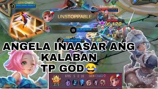 ANGELA GAMEPLAY MVP/ TP GOD/ ANGELA BEST BUILD 2021