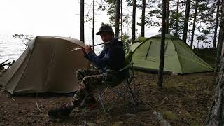 Флейта на Онежском озере, Карелия, Россия. Flute, Onega lake, Karelia, Russia. Soulful music '17