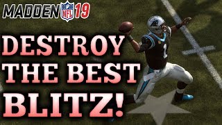 How to STOP the best Madden 19 blitz - Nickel 335 Odd