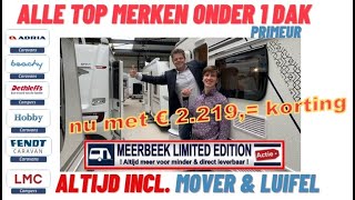 Design Discount  Korting Fendt caravans 2023 Fendt Bianco Selection 465 TG vanaf € 30 200,=