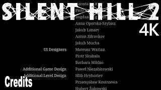 Silent Hill 2 Remake Credits 4K